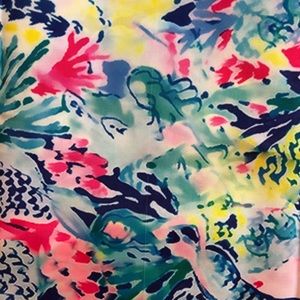Gorgeous Lilly Pulitzer inspired showercurtain NEW